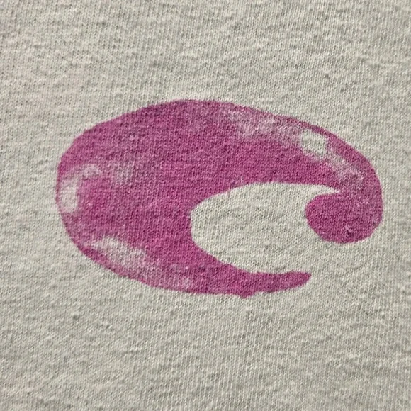 Costa Shirt Mens Or Women Medium Green Short Sleeve Graphic Fish Logo Crewneck - Picture 2 of 8